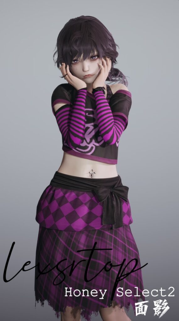 【面影】JS系列12 日系亚比摇滚朋克地雷系萝莉 矢部 律子-VAM®克苏恩资源社区