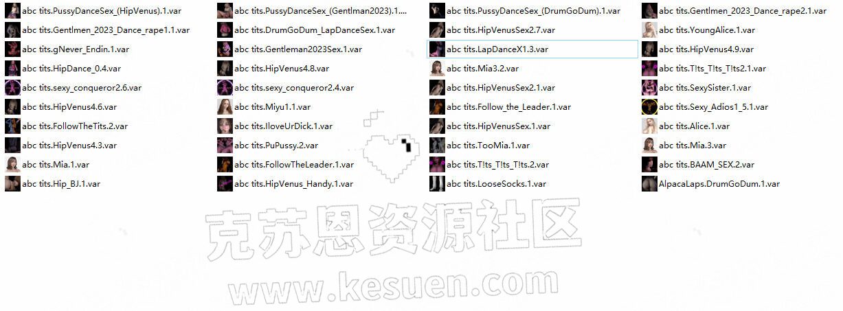 图片[2]-【大神】abc tits 大佬场景-2023.5.14整理【骑舞】【舞啪】【灯光秀】-VAM®克苏恩资源社区