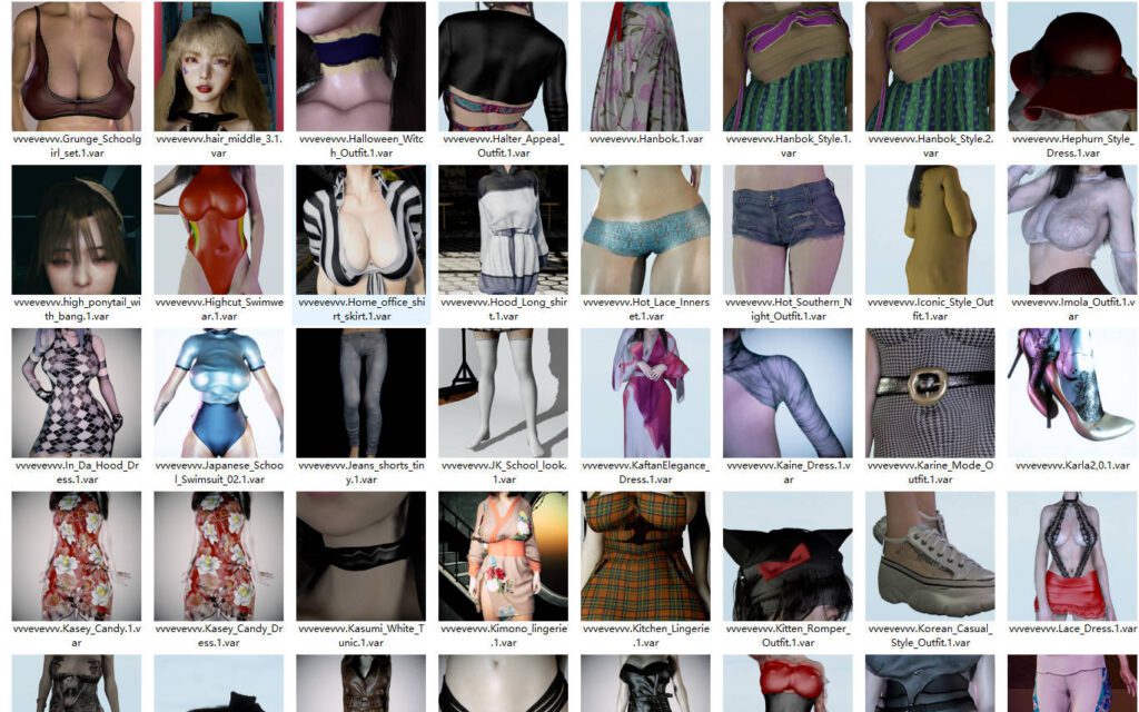 图片[2]-vvvevevvv服饰合集31套-VAM®克苏恩资源社区