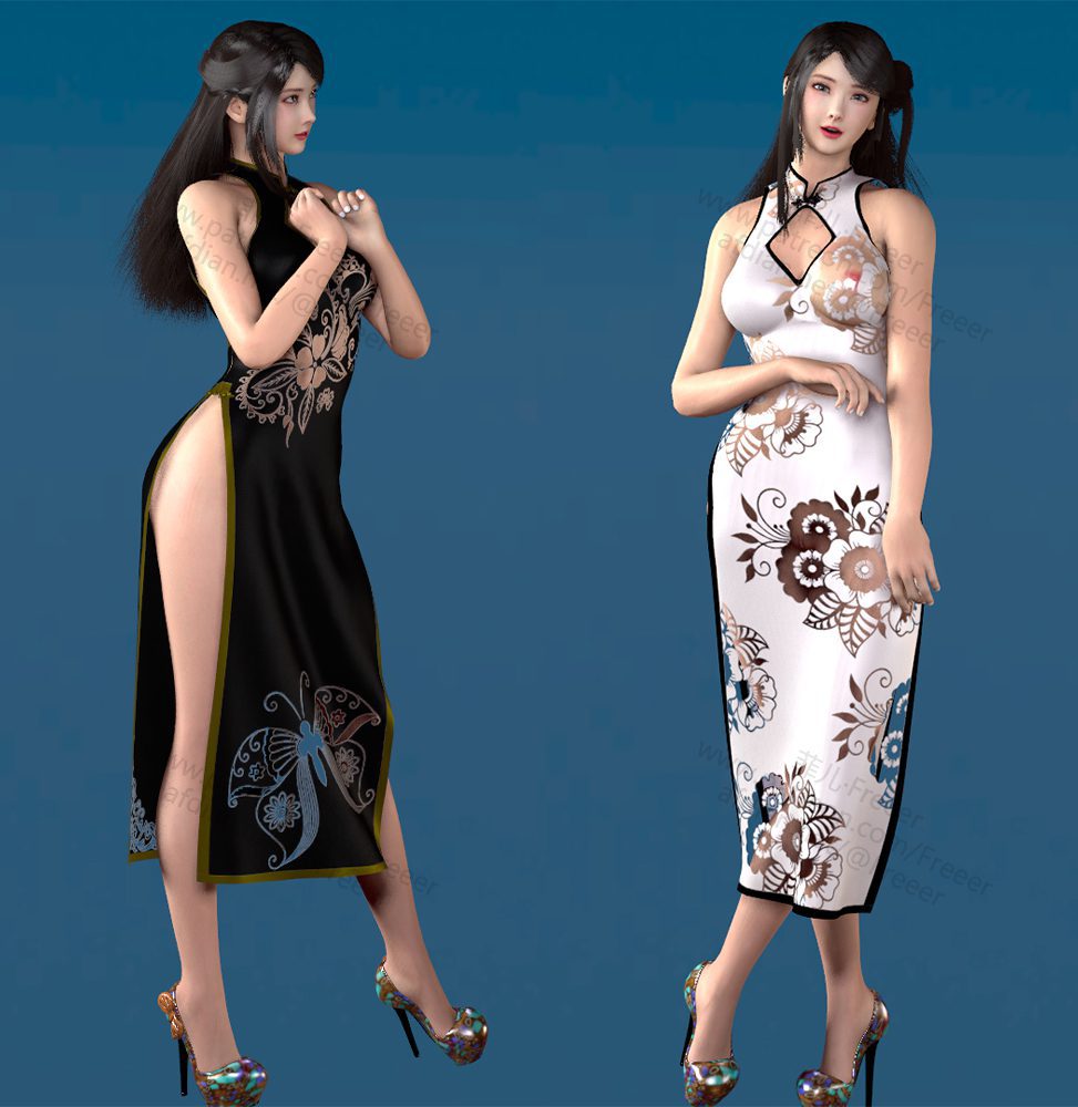 图片[2]-服饰freeer.Cheongsam0203-VAM®克苏恩资源社区