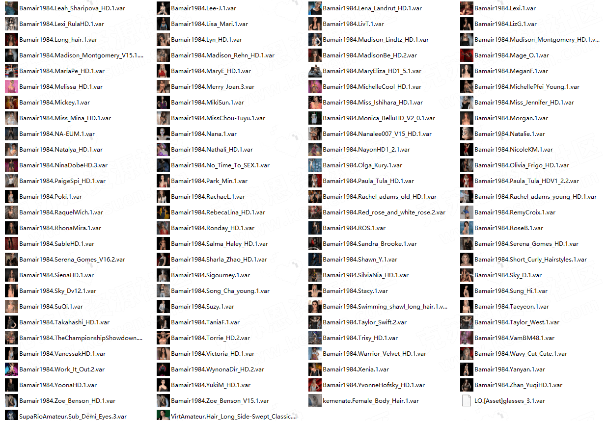 图片[3]-Bamair1984明星合集【更新至2023.5】-VAM®克苏恩资源社区