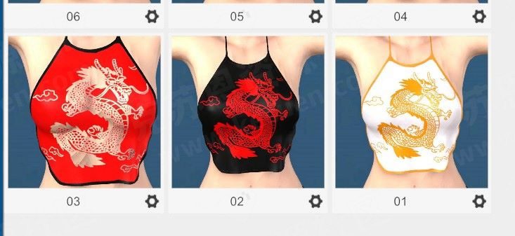 图片[3]-【自购服饰】Freeer.肚兜套装 Belly_suit0215-VAM®克苏恩资源社区