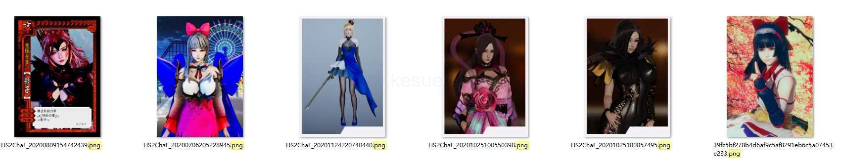 图片[3]-HS人物卡 死或生5和其他小类游戏卡合集【45张】-VAM®克苏恩资源社区