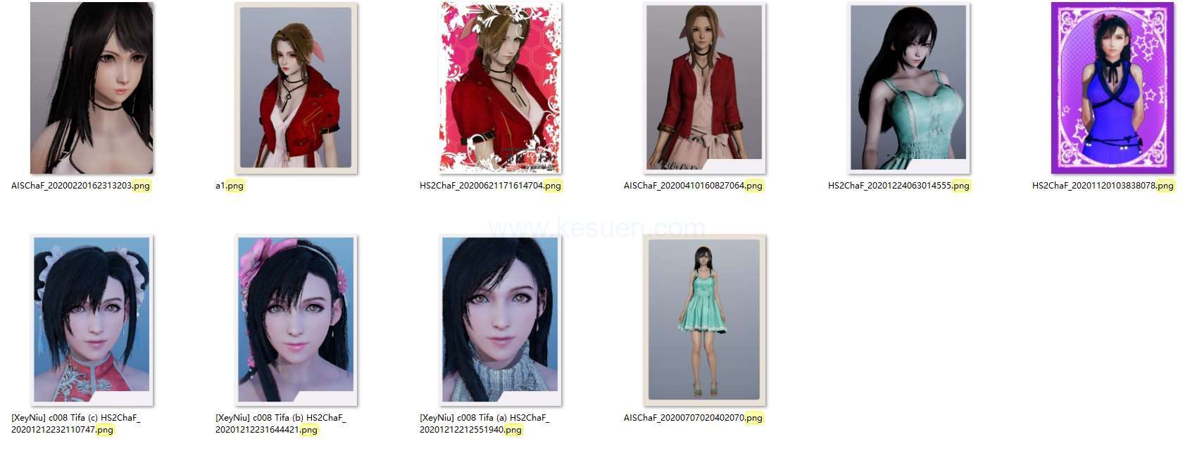 HS人物卡 蒂法和爱丽丝和守望先锋游戏卡合集【24张】-VAM®克苏恩资源社区