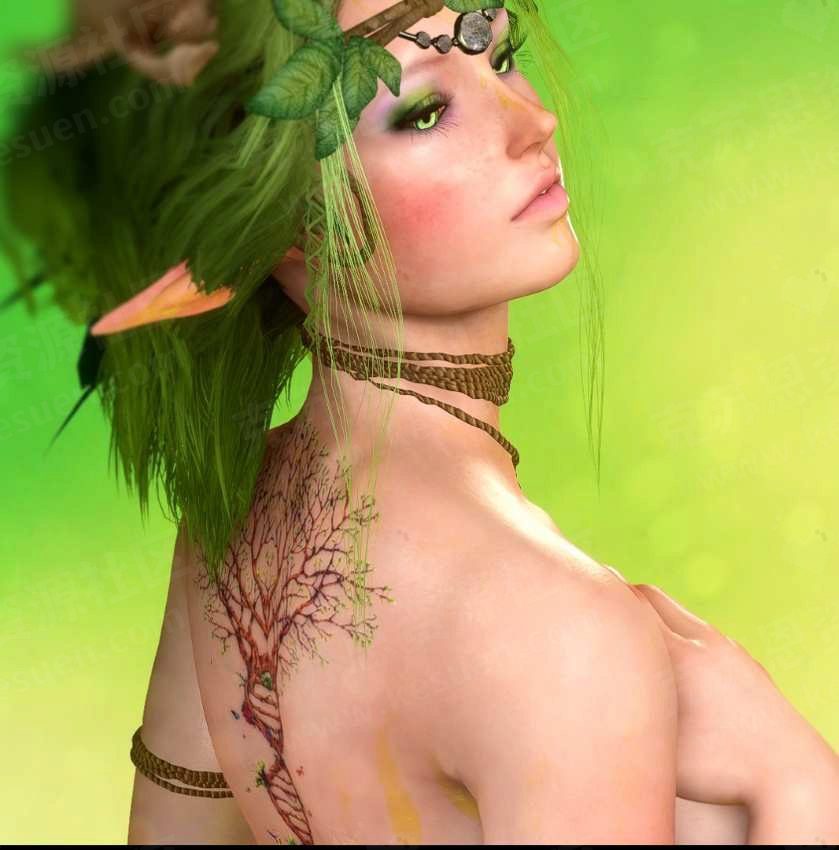 TheOriginalBatatis.Fleur树妖怪物女孩-VAM®克苏恩资源社区