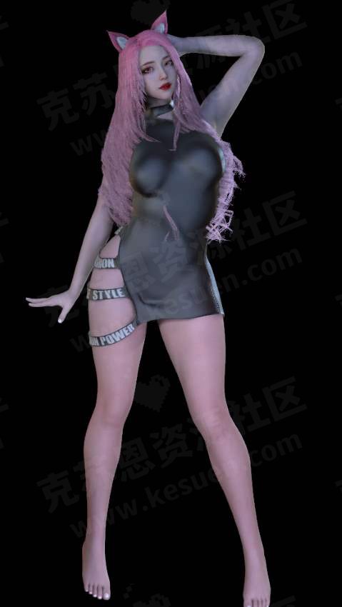 图片[2]-服饰vvvevevvv.Extended_Dress-VAM®克苏恩资源社区