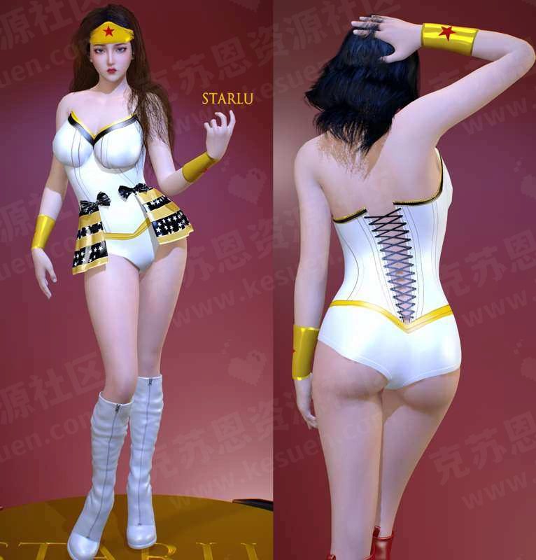 图片[3]-服饰starlu.Wonder_Woman_COS神奇女侠-VAM®克苏恩资源社区