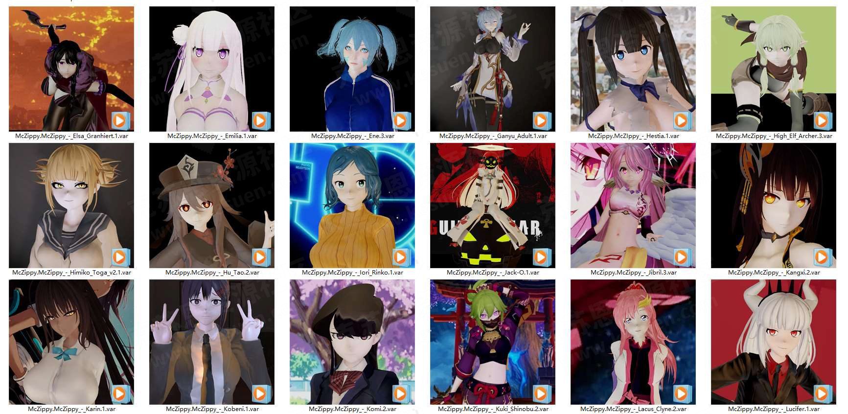 图片[3]-McZippy人物合集【更新至2023.10】-VAM®克苏恩资源社区