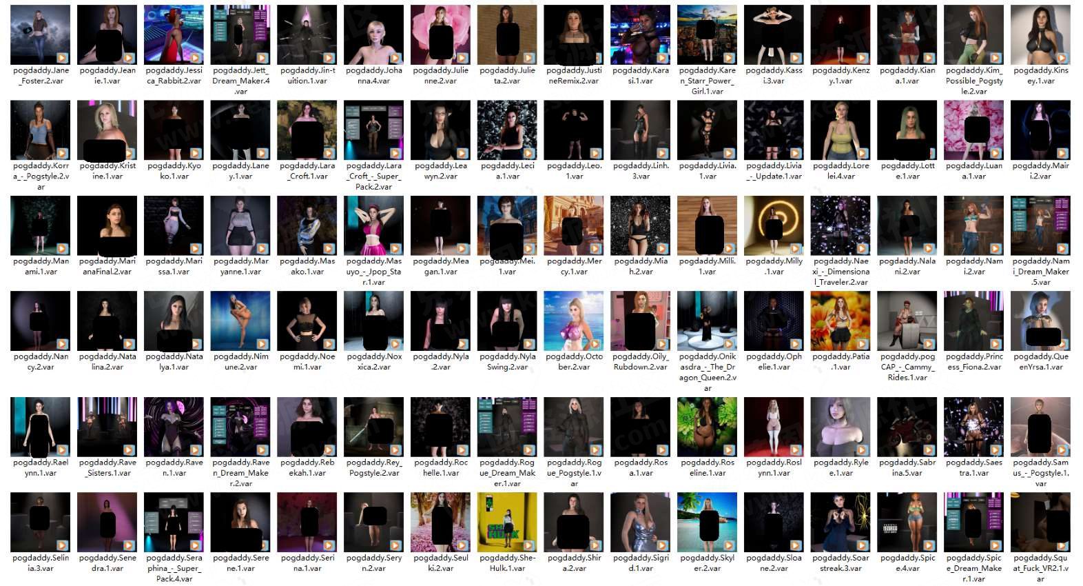 图片[3]-Pogdaddy人物合集【更新至2023.10】-VAM®克苏恩资源社区