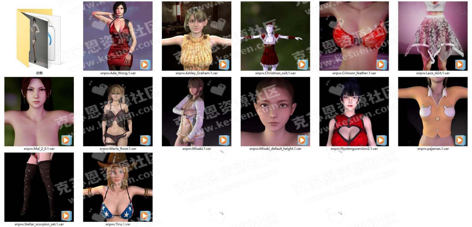 【应求】xnpvv人物合集【更新至2023.8-2023.11】-VAM®克苏恩资源社区