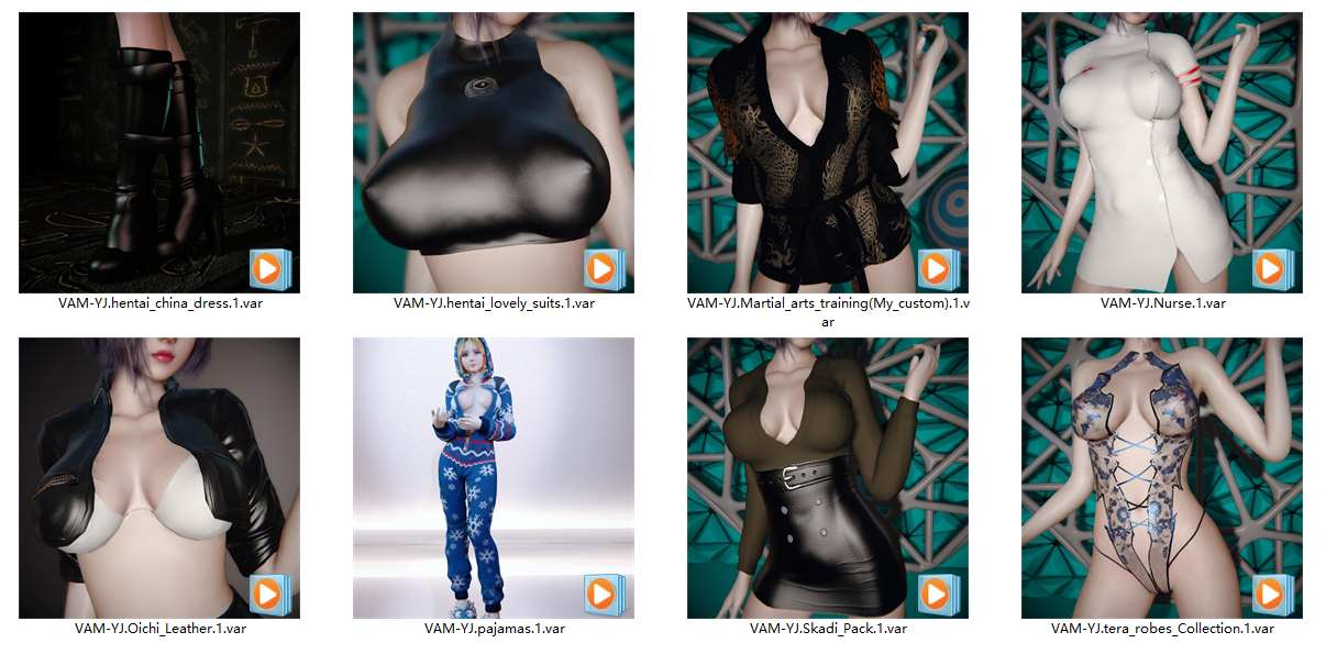 YJ服饰合集【2023.6月更新资源】-VAM®克苏恩资源社区