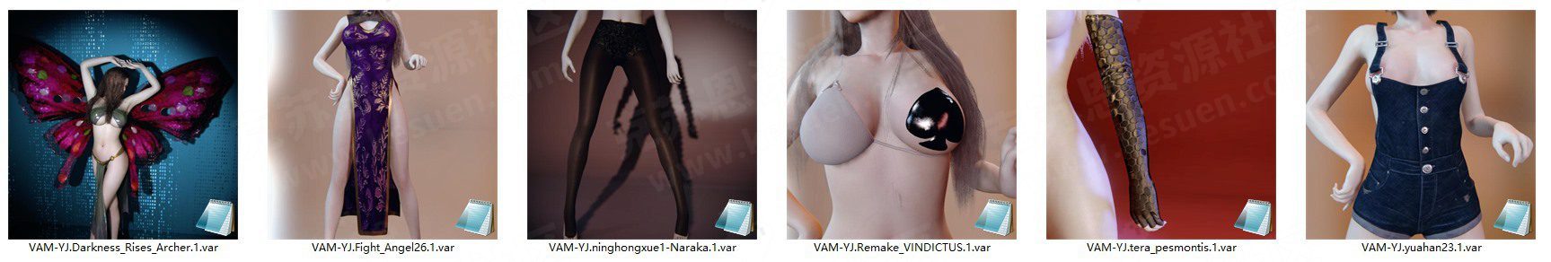 图片[7]-YJ服饰合集【2023.12月更新资源】-VAM®克苏恩资源社区