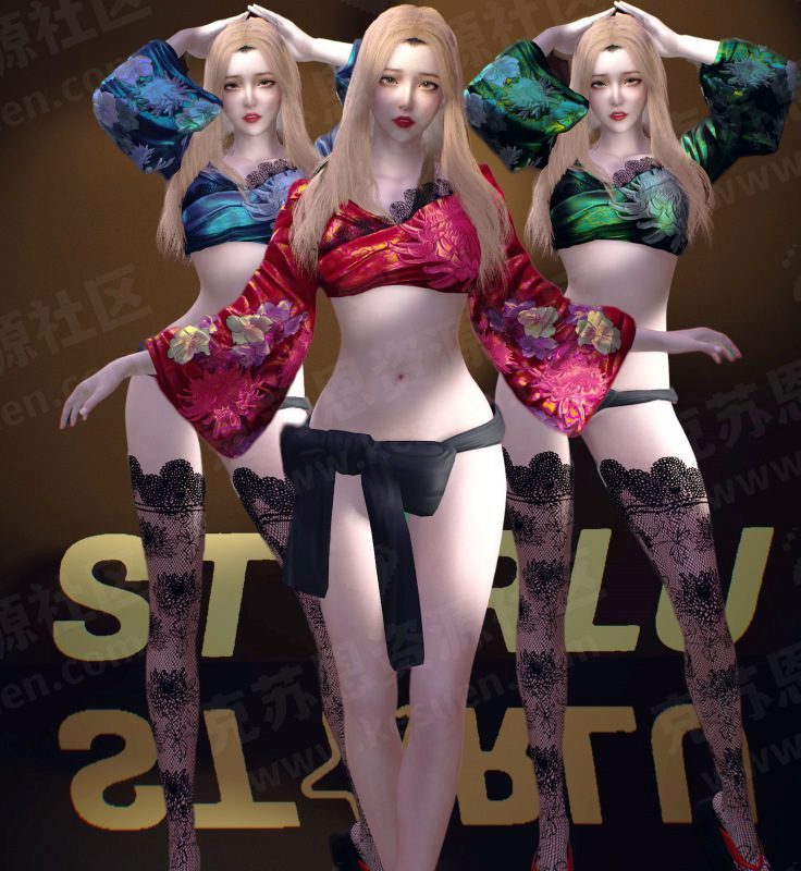 服饰starlu.Japanese_sexy_clothing-VAM®克苏恩资源社区