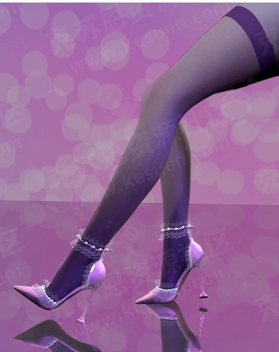 图片[3]-【已修复】服饰AWG.princess_hight_heel公主蕾丝高跟鞋-VAM®克苏恩资源社区