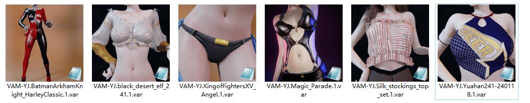 图片[7]-YJ服饰合集【2024.1月更新资源】-VAM®克苏恩资源社区