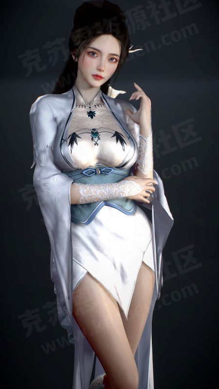 服饰Mowang_nixi.QiuYuehua-VAM®克苏恩资源社区