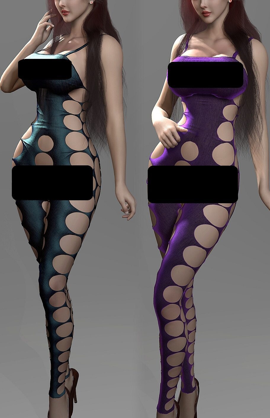 服饰Vmax.Vm7_Holey_Leggings_StyleA-VAM®克苏恩资源社区