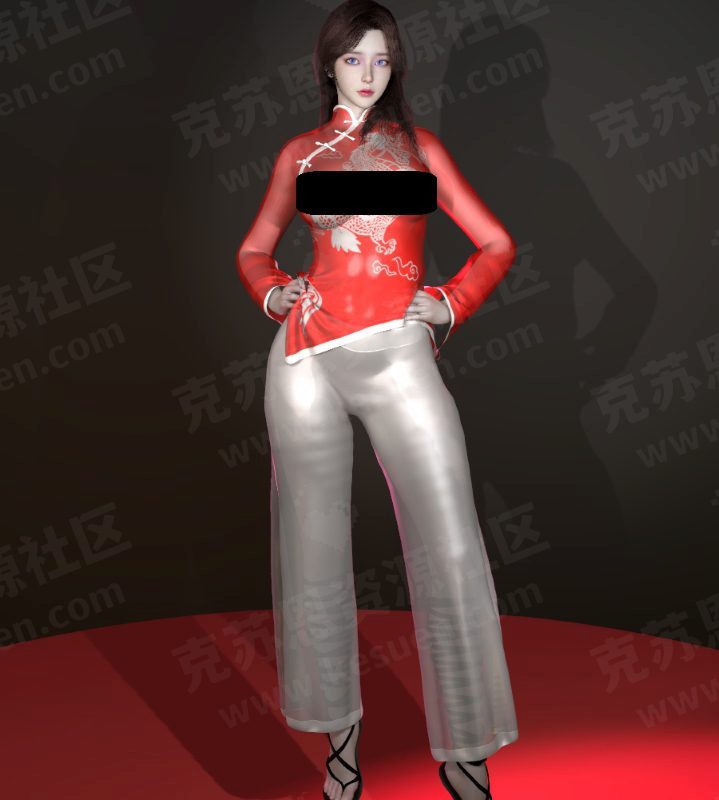 服饰Freeer.Dance_dress0313-VAM®克苏恩资源社区