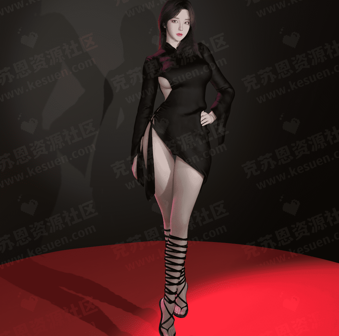 图片[2]-服饰Freeer.Nodle_Dress-VAM®克苏恩资源社区