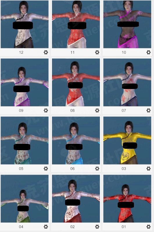 图片[2]-服饰Freeer.Dance_dress0313-VAM®克苏恩资源社区