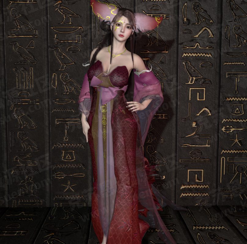 服饰Qing.天狐赤檀-VAM®克苏恩资源社区