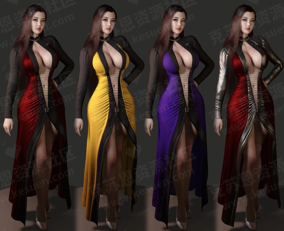 服饰Vmax.EV7_Fashion_Dress-VAM®克苏恩资源社区