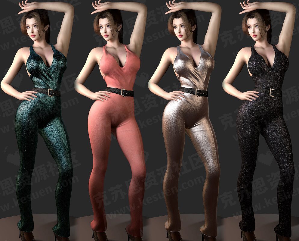 服饰Vmax.St12_jumpsuit-VAM®克苏恩资源社区