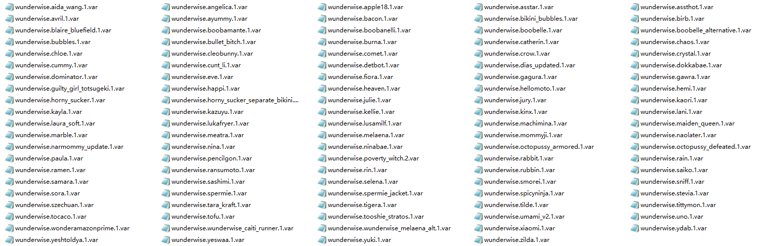 图片[5]-wunderwise人物合集【更新至2024.10.1】【订阅放出】-VAM®克苏恩资源社区