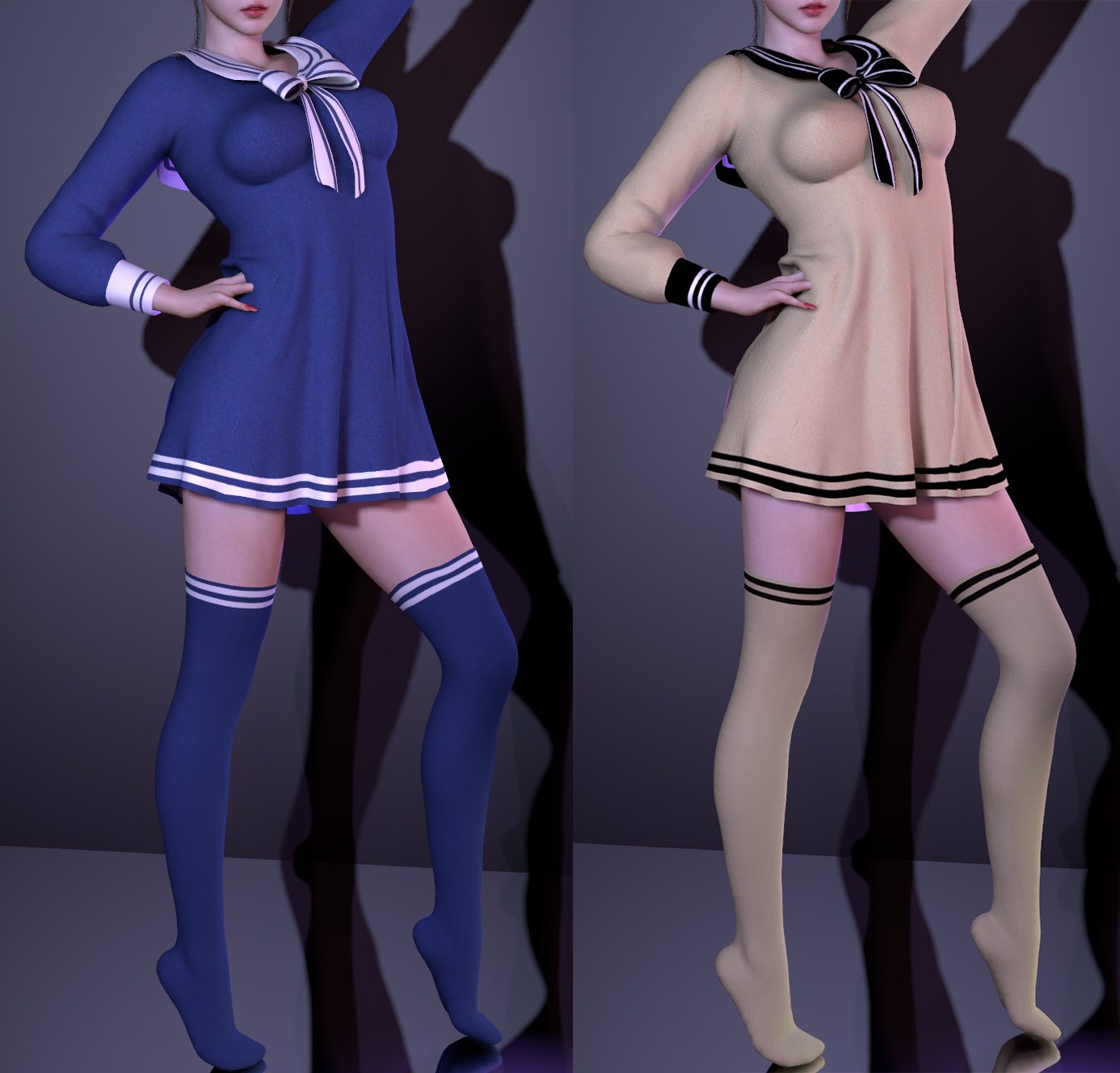 图片[2]-服饰VAM-YJ.Sailor_Dress-VAM®克苏恩资源社区