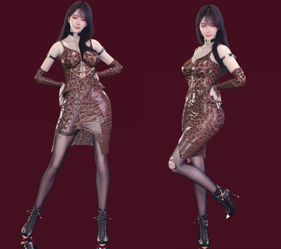 服饰AWG.Leather_dress-VAM®克苏恩资源社区